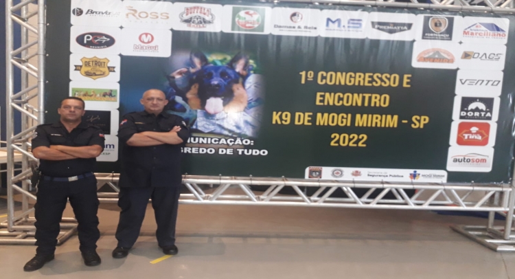 GUARDA CIVIL MUNICIPAL PARTICIPA DE CONGRESSO K9 (CÃES POLICIAIS)