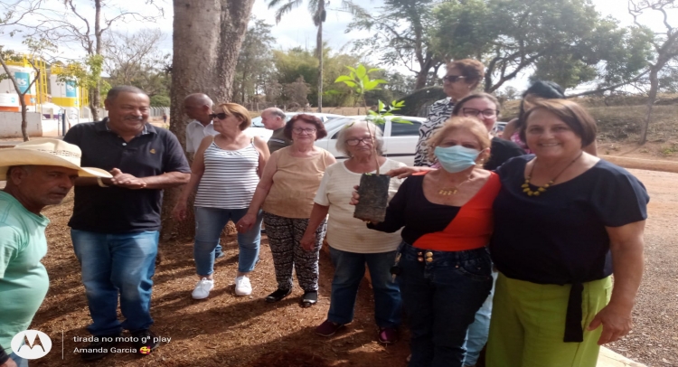 TERCEIRA IDADE TEM ENCONTRO NO PARQUE ECOLÓGICO MANOEL ARAÚJO NETO (CACHOEIRA)