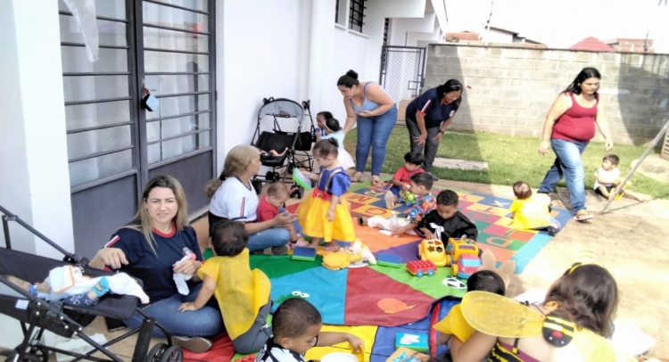 SEMANA DA CRIANÇA MOBILIZA TODAS AS ESCOLAS MUNICIPAIS DE TAPIRATIBA