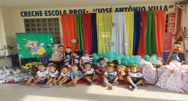 SEMANA DA CRIANÇA MOBILIZA TODAS AS ESCOLAS MUNICIPAIS DE TAPIRATIBA