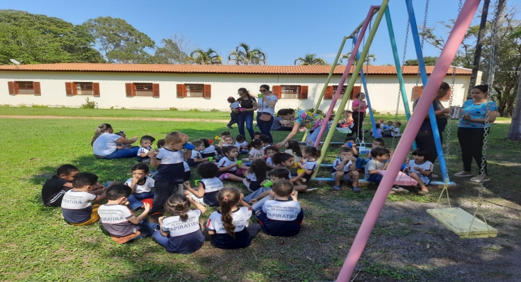 SEMANA DA CRIANÇA MOBILIZA TODAS AS ESCOLAS MUNICIPAIS DE TAPIRATIBA