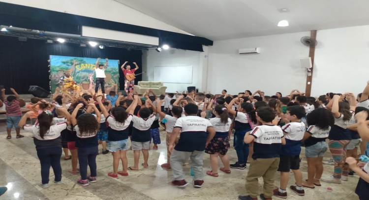 SEMANA DA CRIANÇA MOBILIZA TODAS AS ESCOLAS MUNICIPAIS DE TAPIRATIBA