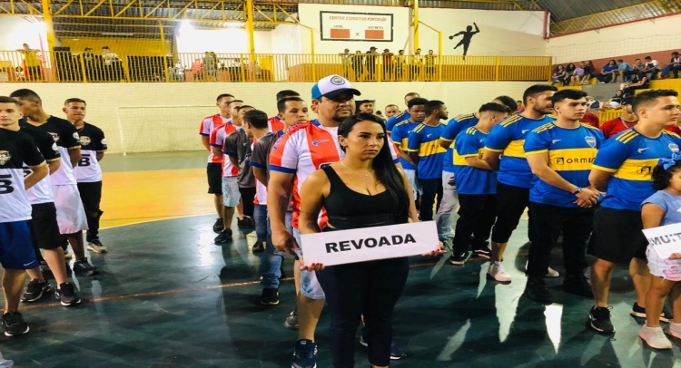 ABERTURA DO FUTSAL MUNICIPAL FOI UM GRANDE SUCESSO!