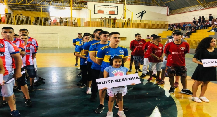 ABERTURA DO FUTSAL MUNICIPAL FOI UM GRANDE SUCESSO!