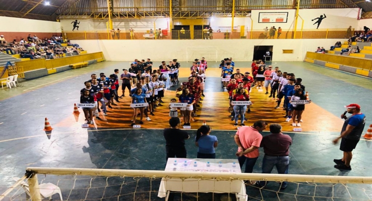 ABERTURA DO FUTSAL MUNICIPAL FOI UM GRANDE SUCESSO!