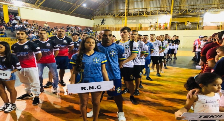 ABERTURA DO FUTSAL MUNICIPAL FOI UM GRANDE SUCESSO!