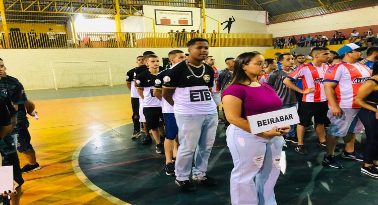 ABERTURA DO FUTSAL MUNICIPAL FOI UM GRANDE SUCESSO!