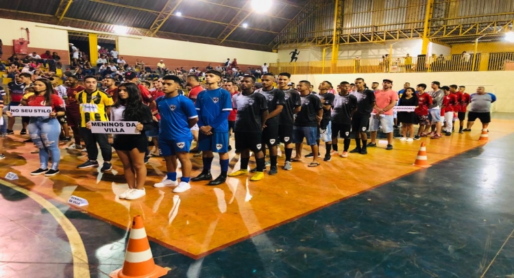 ABERTURA DO FUTSAL MUNICIPAL FOI UM GRANDE SUCESSO!