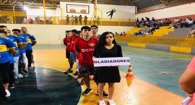 ABERTURA DO FUTSAL MUNICIPAL FOI UM GRANDE SUCESSO!