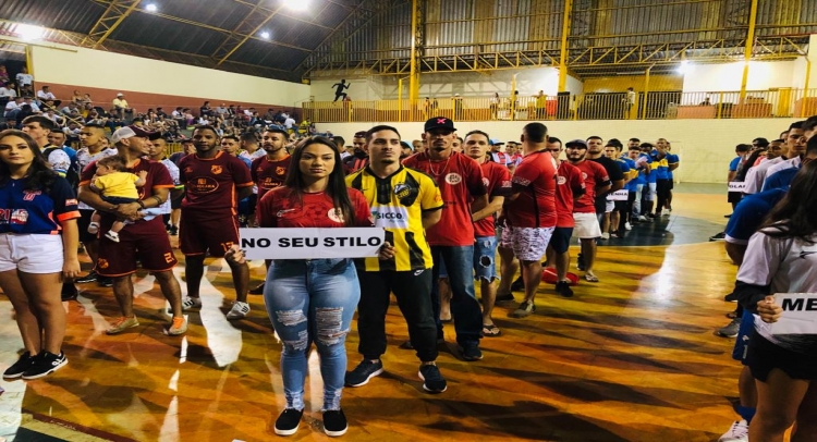 ABERTURA DO FUTSAL MUNICIPAL FOI UM GRANDE SUCESSO!