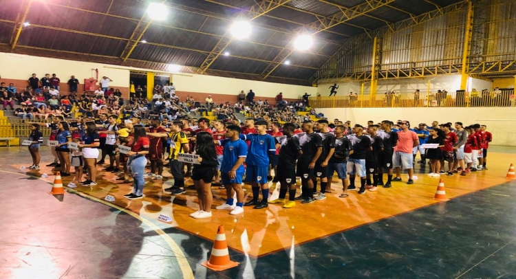 ABERTURA DO FUTSAL MUNICIPAL FOI UM GRANDE SUCESSO!