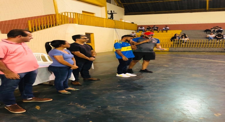 ABERTURA DO FUTSAL MUNICIPAL FOI UM GRANDE SUCESSO!