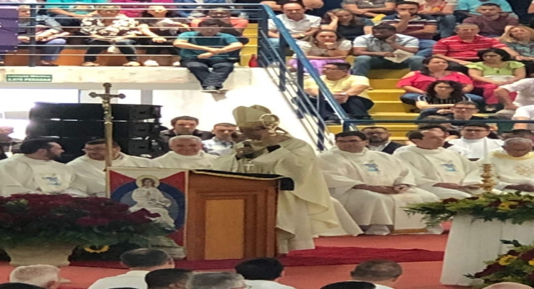 MISSA DE POSSE DO SEXTO BISPO DA DIOCESE DE SÃO JOÃO DA BOA VISTA.