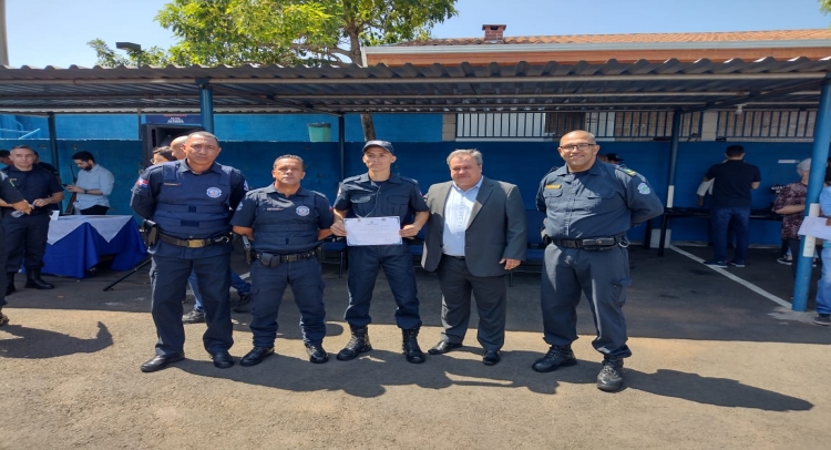 FORMATURA DO NOVO GUARDA CIVIL MUNICIPAL DE TAPIRATIBA