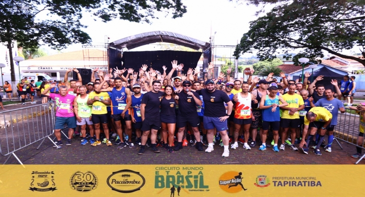 FINAL DO CIRCUITO MUNDO DE CORRIDA É FEITO EM TAPIRATIBA