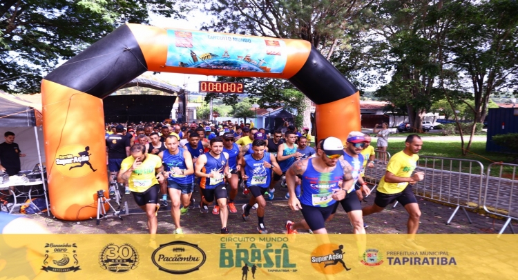 FINAL DO CIRCUITO MUNDO DE CORRIDA É FEITO EM TAPIRATIBA