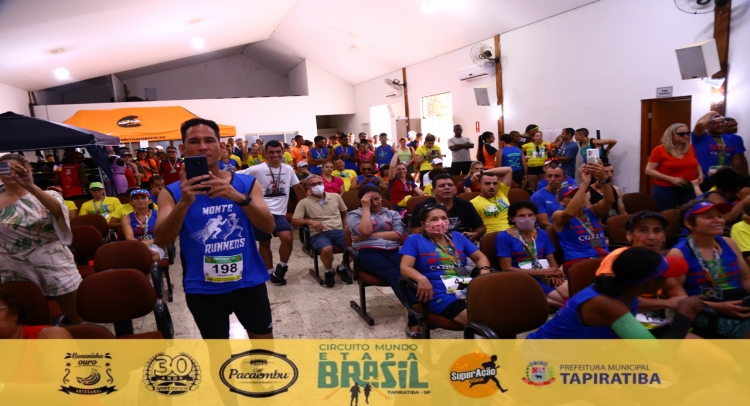 FINAL DO CIRCUITO MUNDO DE CORRIDA É FEITO EM TAPIRATIBA