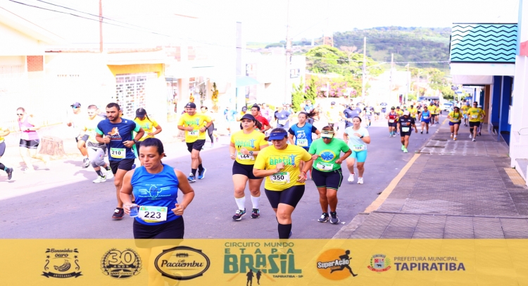 FINAL DO CIRCUITO MUNDO DE CORRIDA É FEITO EM TAPIRATIBA