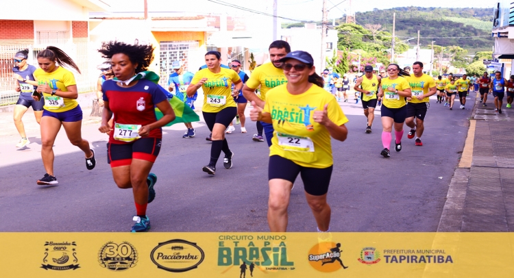 FINAL DO CIRCUITO MUNDO DE CORRIDA É FEITO EM TAPIRATIBA