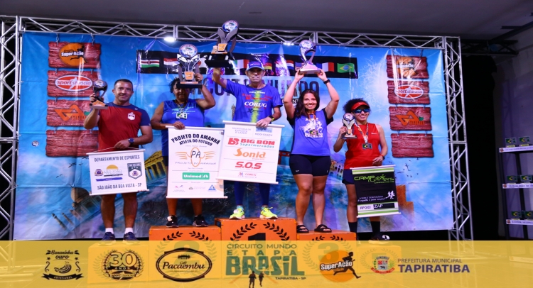 FINAL DO CIRCUITO MUNDO DE CORRIDA É FEITO EM TAPIRATIBA