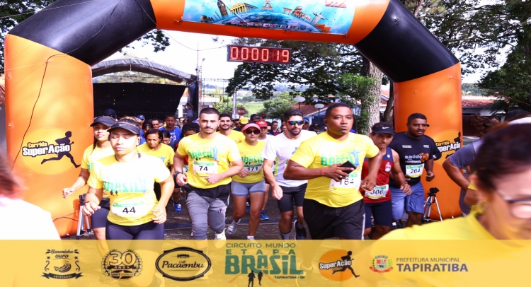 FINAL DO CIRCUITO MUNDO DE CORRIDA É FEITO EM TAPIRATIBA