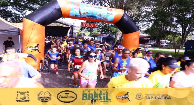 FINAL DO CIRCUITO MUNDO DE CORRIDA É FEITO EM TAPIRATIBA