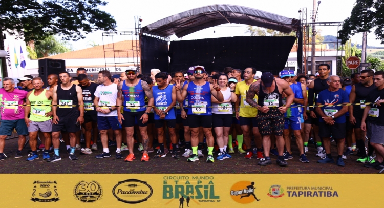 FINAL DO CIRCUITO MUNDO DE CORRIDA É FEITO EM TAPIRATIBA