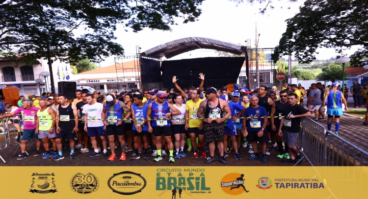 FINAL DO CIRCUITO MUNDO DE CORRIDA É FEITO EM TAPIRATIBA