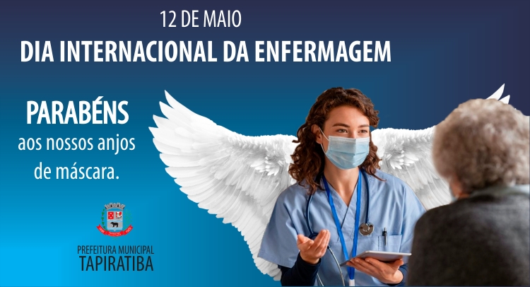 fonte feliz dia internacional das enfermeiras com personagem de