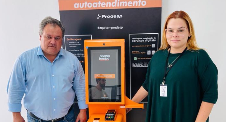 Poupatempo - Os totens de autoatendimento do Poupatempo