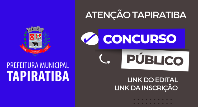 Notícia - Confira o local e horário do Concurso Público 2024 no Edital 2090  - Prefeitura Municipal de Cajati